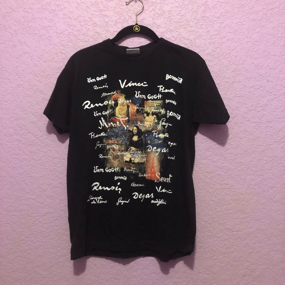 Famous painters graphic tee